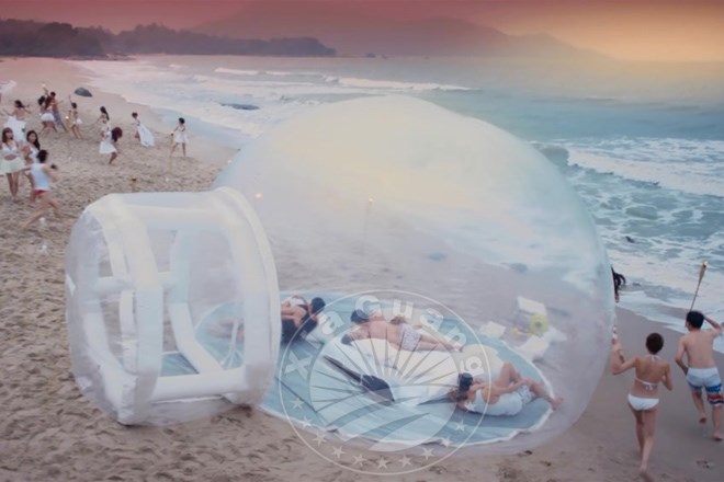 海沧充气球形帐篷